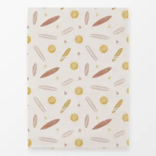 Geschirrtücher Boho Surfboards & Sonne