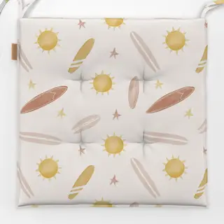 Sitzkissen Boho Surfboards & Sonne