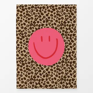 Geschirrtücher Leo Smiley Pink