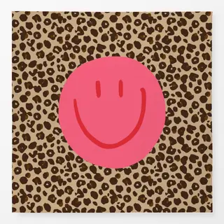 Tischdecke Leo Smiley Pink