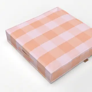 Bodenkissen Rosa Pastel Karo Gingham