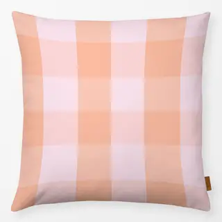 Kissen Rosa Pastel Karo Gingham