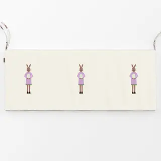 Bankauflage Osterhase Mädchen