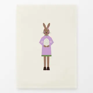 Geschirrtücher Osterhase Mädchen