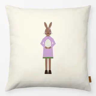 Kissen Osterhase Mädchen