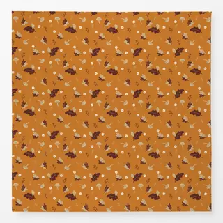 Tischdecke Fall orange