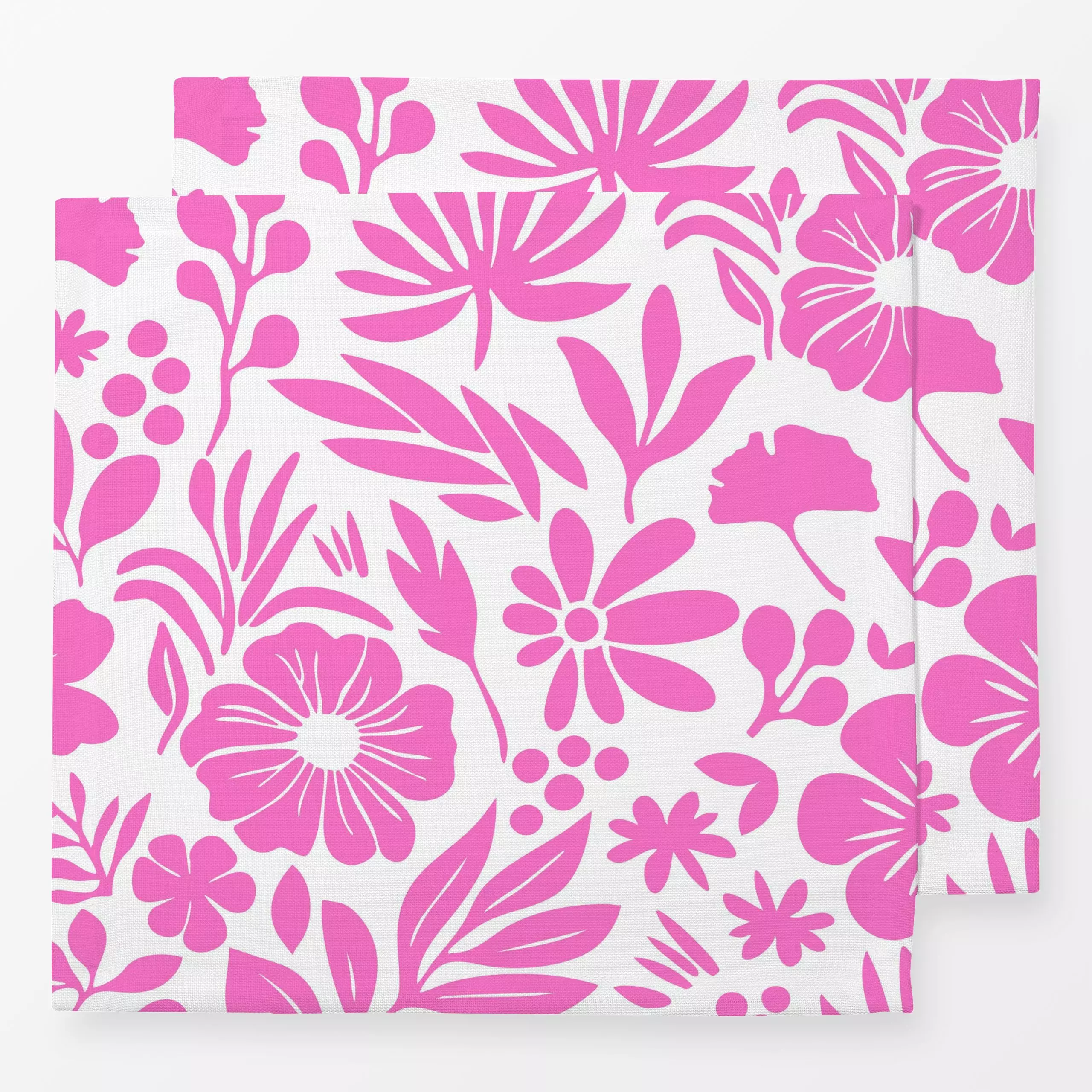 Servietten Charming Flower Fun - Blumen & Florales, Pflanzen & Botanik - von „Andrea Haase"; Sommerblumen, formen, Fruehling...