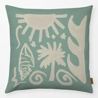 Kissen Abstract Sea Motifs