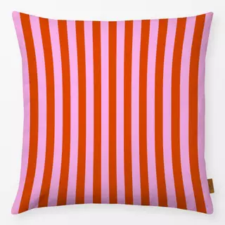 Kissen Blush Tangerine Stripes