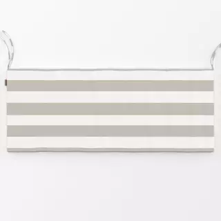 Bankauflage beige Stripes