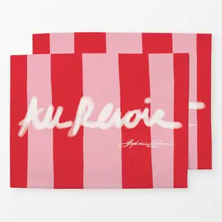 Tischset Au Revoir Striped