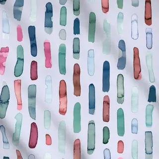 Meterware Aquarell Pinselstrich Streifen