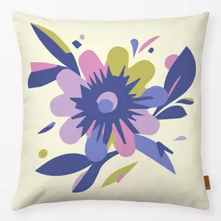 Kissen Farbfreude Blüte 1