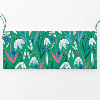 Bankauflage Schneeglöckchen