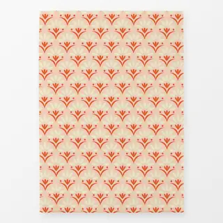 Geschirrtücher Vintage Florals orange beige