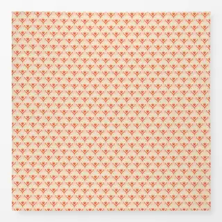 Tischdecke Vintage Florals orange beige