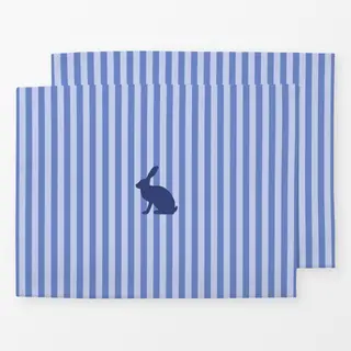 Tischset Hello Spring Hase