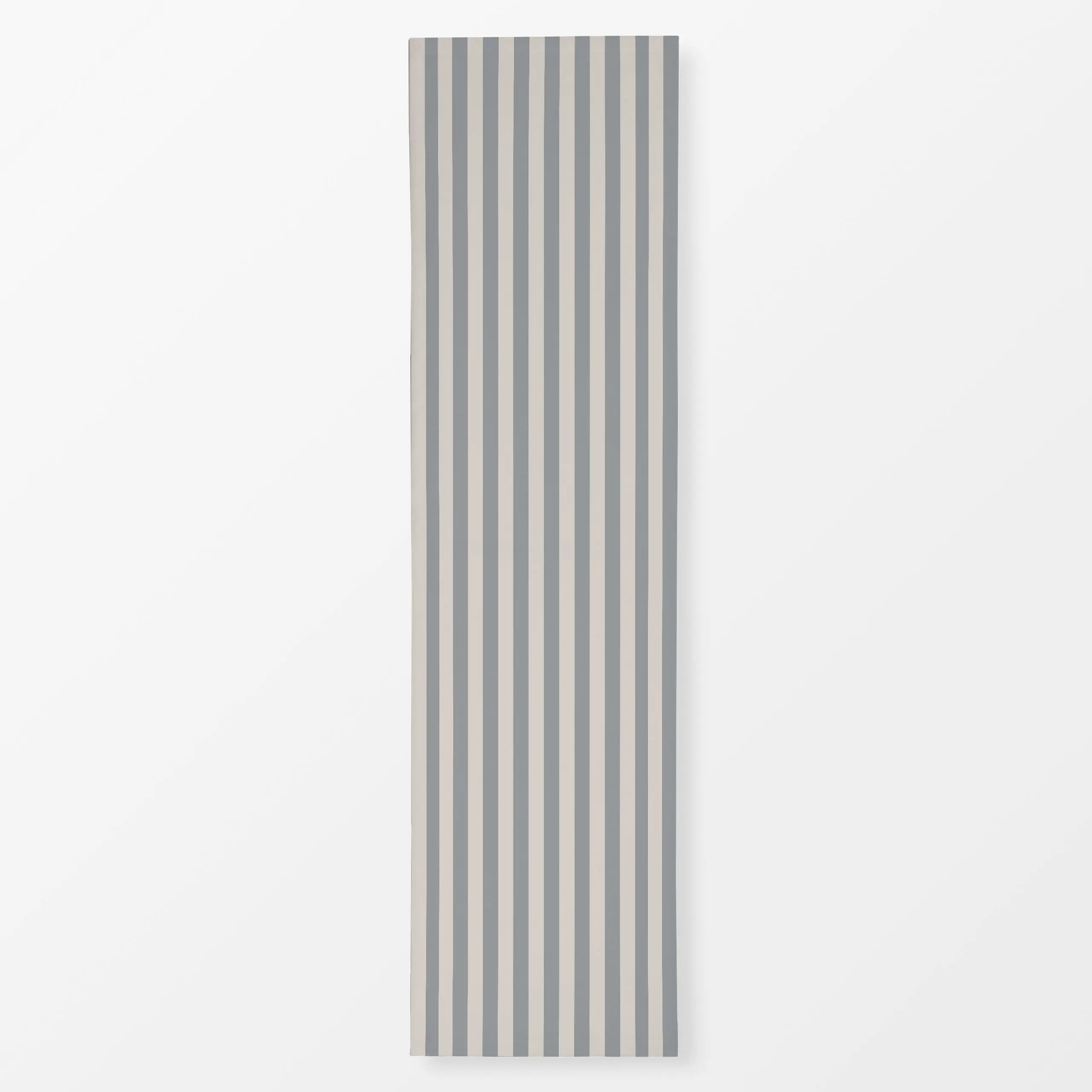 Tischläufer Frühling Auf Grauen Streifen - Frühling - von „Alisa Knöß"; Fruehling, Gartendeko, Vorfruehling, Streifenmuster,...