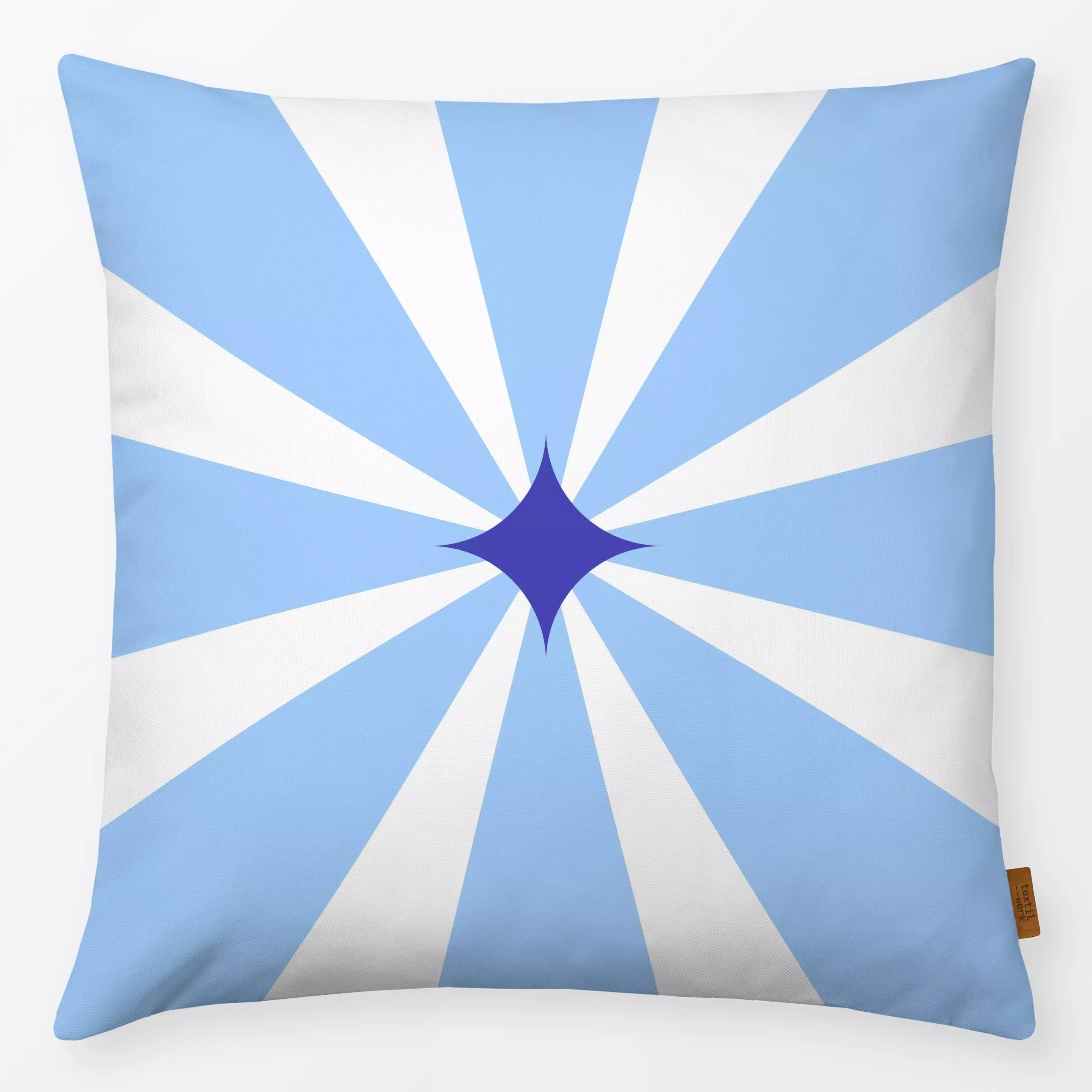 Kissen Magic Moments Blue - Kinderzimmer & Motive für Kinder, Symbole & Muster, Astronomie & Weltraum - von „Jana Moßmann"; ...