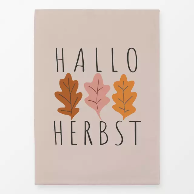 Herbst-Küchentücher Set – Dankesdeko Mit Kürbis & Maus, Saugfähig & Dekorativ