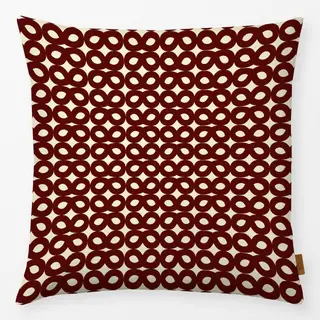 Kissen Infinity Pattern brown vanilla