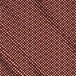 Meterware Infinity Pattern brown vanilla