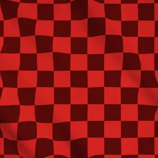 Meterware Chess Pattern red brown