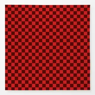 Tischdecke Chess Pattern red brown