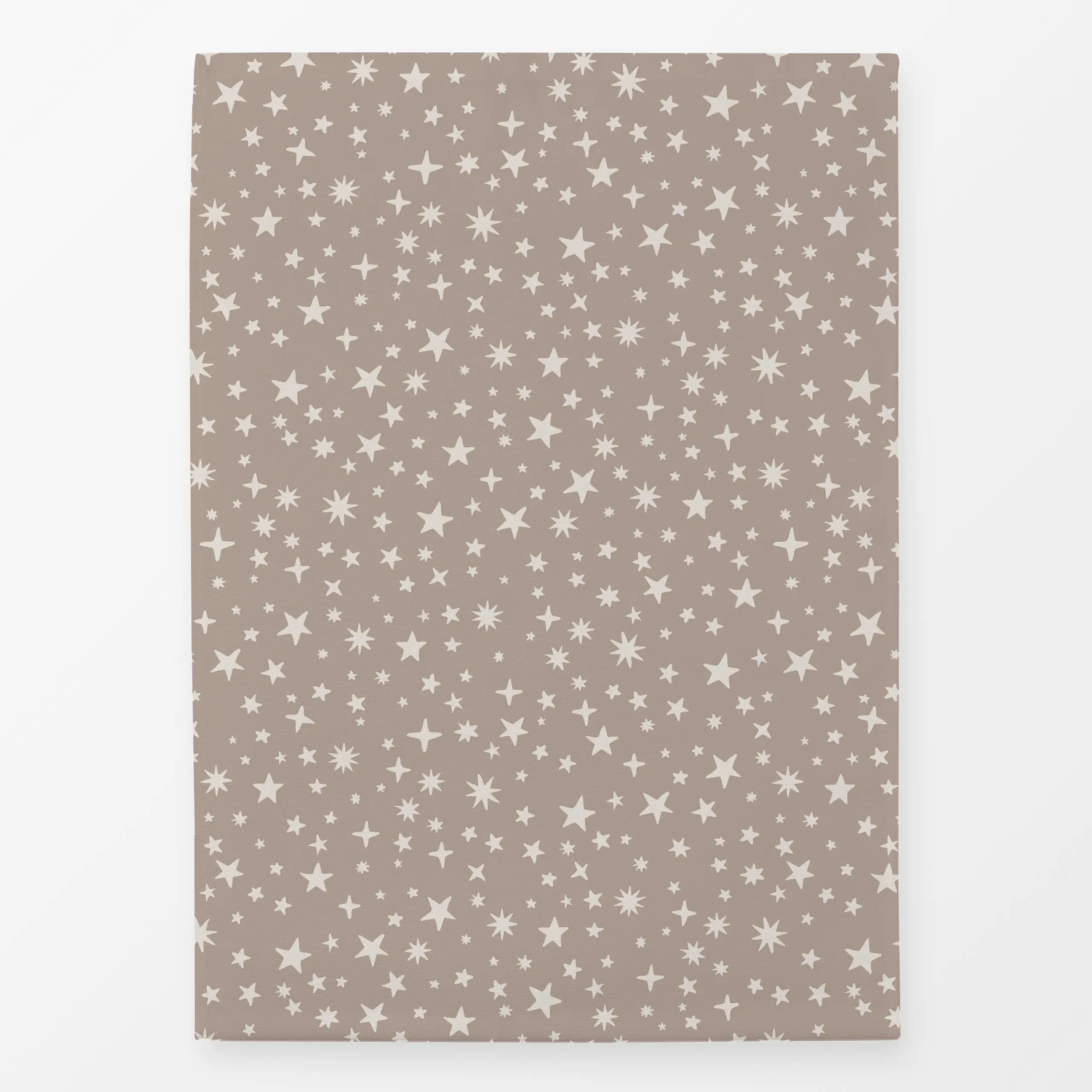 Geschirrtücher Sterne beige - Symbole & Muster, Astronomie & Weltraum - von „Studio Kesse"; Sterne, Kinderzimmer, nacht, wel...