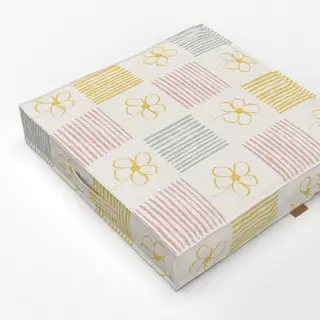 Bodenkissen Grandmillennial Blumen