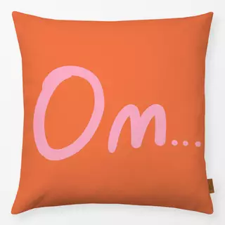 Kissen Om orange