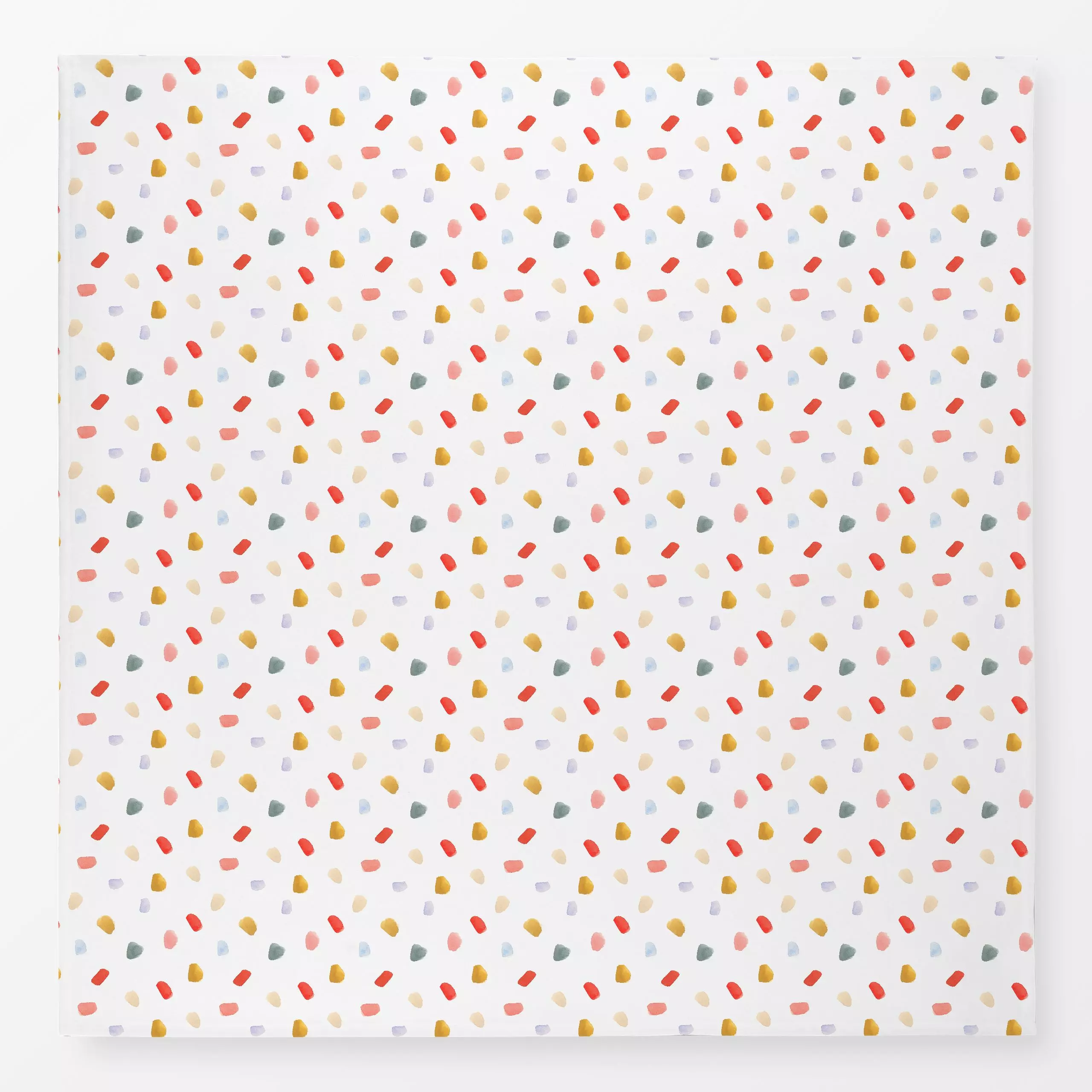 Tischdecke Sommertag Bunte Farbpunkte - Symbole & Muster - von „Lena Yokota"; Muster, Sommerblumen, Dots, bunt, pattern, fle...