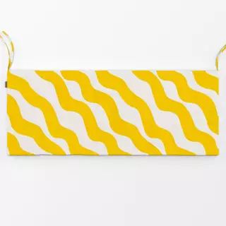 Bankauflage Sweet Stripes Yellow