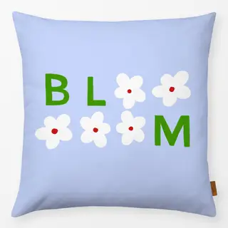 Kissen Bloom Blau
