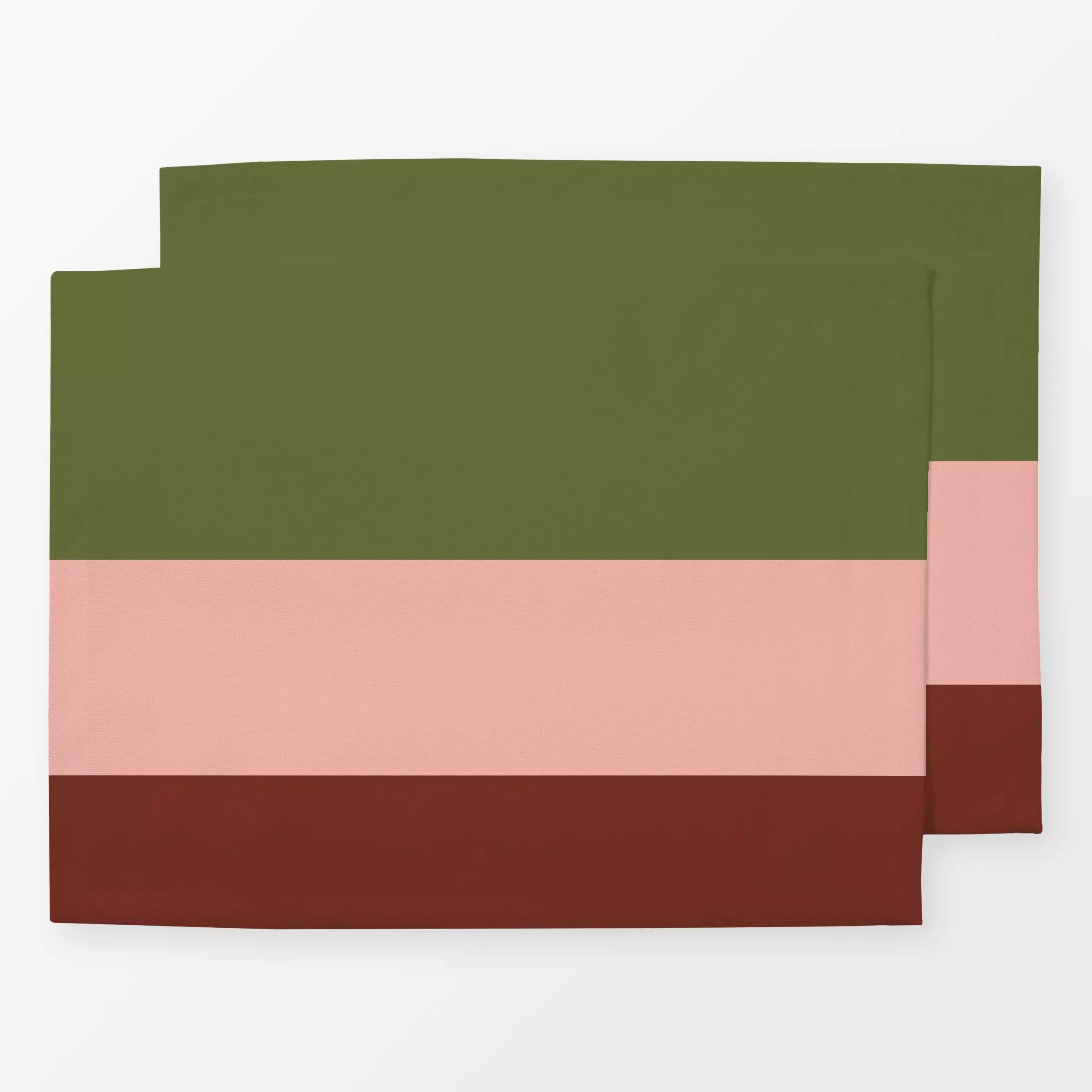 Tischset Big Stripes - Herbst, Symbole & Muster - von „Kathrin Löffler"; Muster, abstrakt, Streifen, modern, Herbst, pattern...