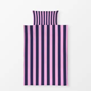 Bettwäsche Home sweet Home Stripes