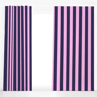Dekovorhang Home sweet Home Stripes