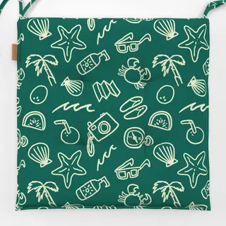 Sitzkissen Summer Essentials Grün