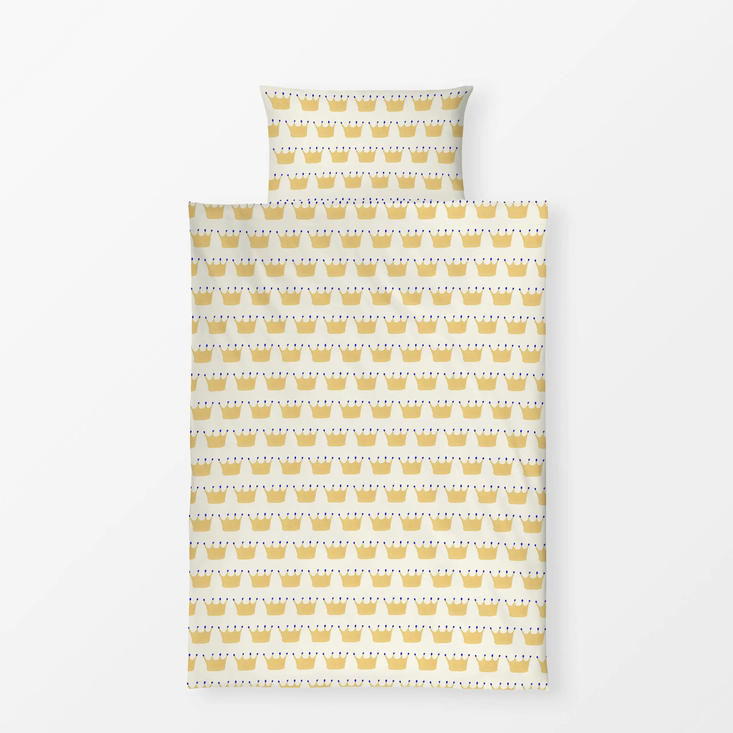 Bettwäsche Prinzessinnen und Prinzen - Kinderzimmer & Motive für Kinder, Symbole & Muster - von „Miriam Dück"; Kinder, beige...