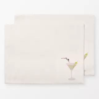 Tischset Sommer Martini Kopfsprung