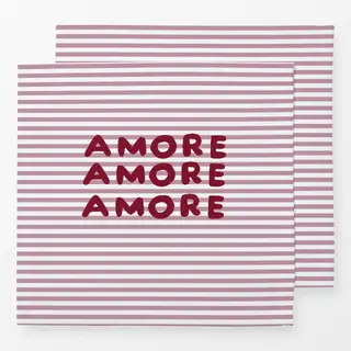 Servietten Picnic Typo Amore