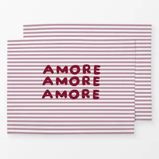 Tischset Picnic Typo Amore