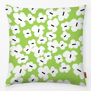 Kissen Fall Floral Green