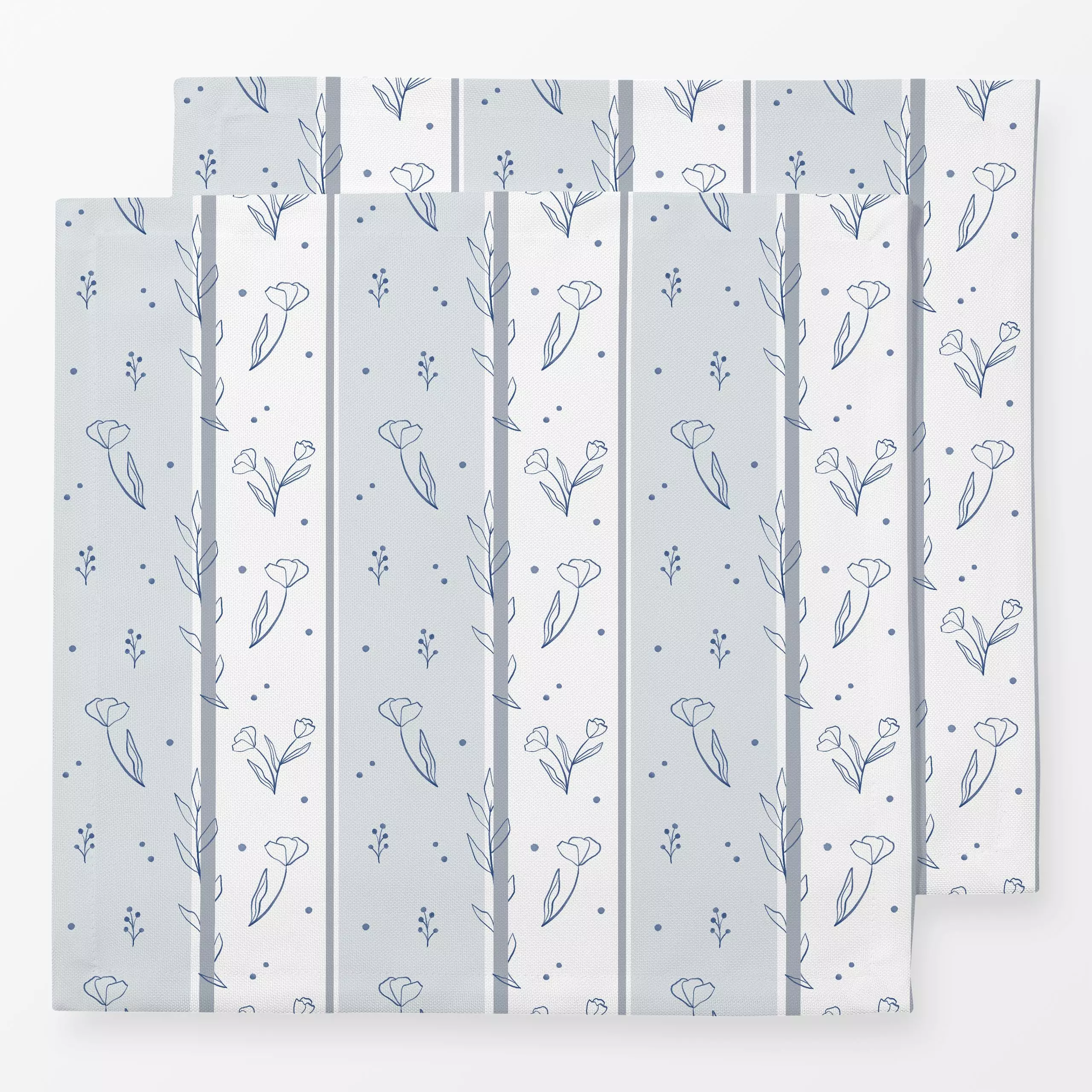 Servietten Cottagecore Blumen - Blumen & Florales, Frühling, Symbole & Muster - von „Menina Lisboa "; Aquarell, skandinavisc...