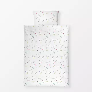 Bettwäsche ABC Einschulung: Buchstaben