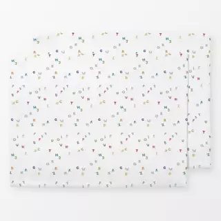Tischset ABC Einschulung: Buchstaben