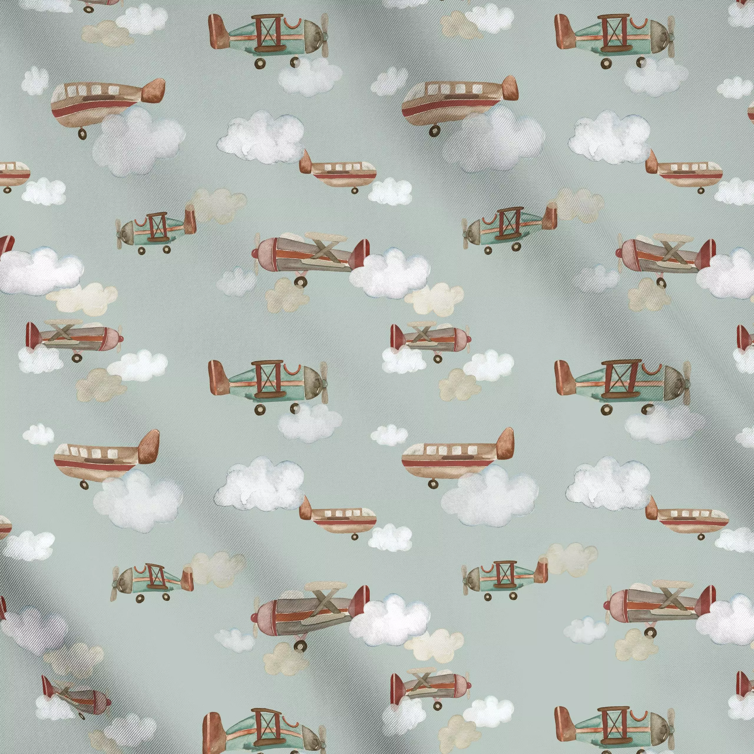 Meterware Über den Wolken, fürs Kinderzimmer, von Sabrina Ziegenhorn