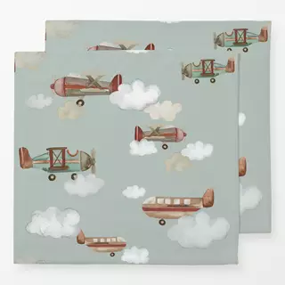 Servietten Über den Wolken