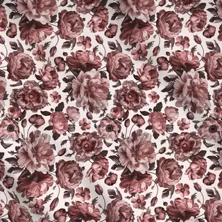 Meterware Opulent Flower Drama Pink