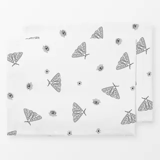 Tischset Moth Minimal (light)